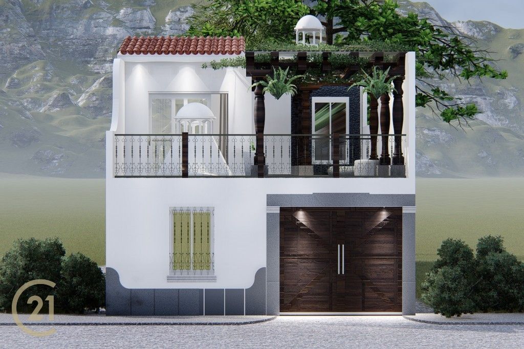House Under Construction inside of Complex