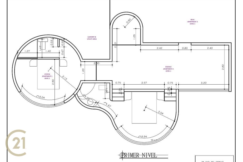 ISM Plan of Building Ground level